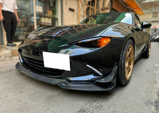 Super cool MX5 ND appearance modification starts with this front lip!