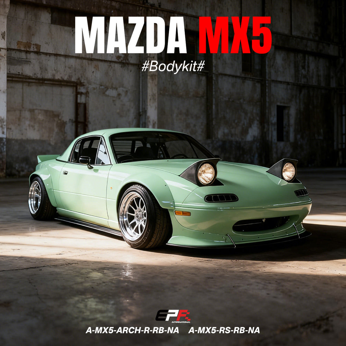 MX5 Carbon Fiber Widebody Rear Fender