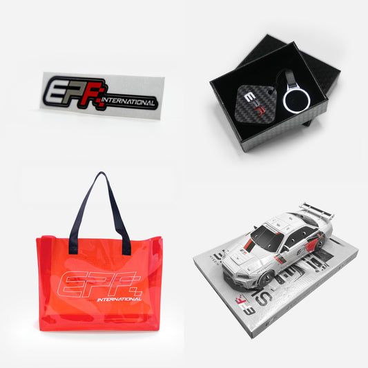 400-Like Milestone Gifts: 12cm sticker, keychain, tote bag, car model