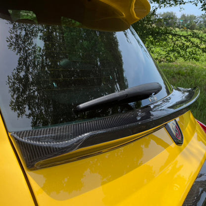 Fiat 595 Abarth GV type mid trunk spoiler