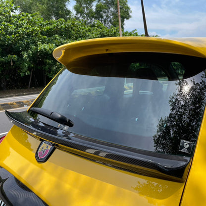 Fiat 595 Abarth GV type mid trunk spoiler