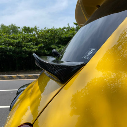 Fiat 595 Abarth GV type mid trunk spoiler