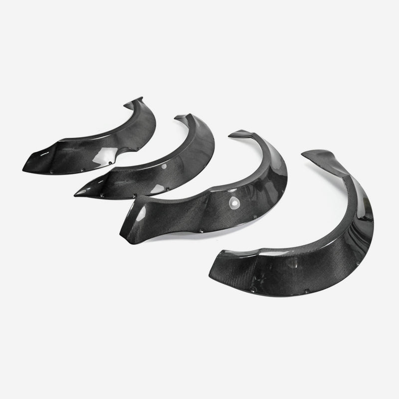 Hyundai Veloster 2011-2017 Sema Style Front & Rear Fender Flares 4 Pcs