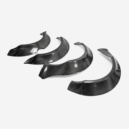 Hyundai Veloster 2011-2017 Sema Style Front & Rear Fender Flares 4 Pcs