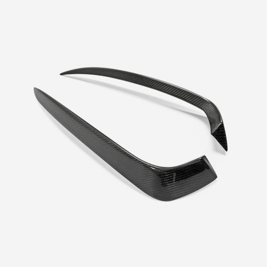 Honda Civic 10th FC 16-18 CM-Style Front Bumper Canard
