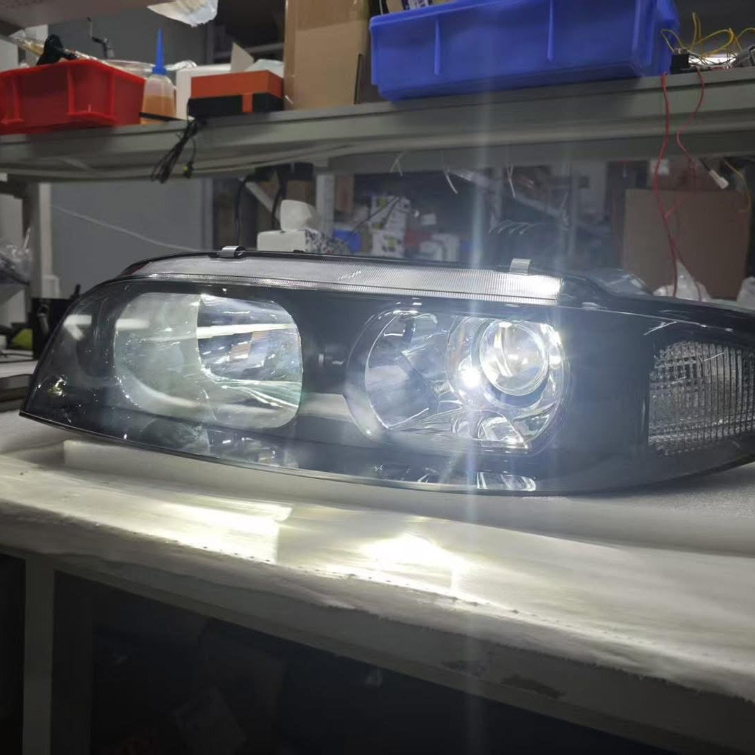 Nissan R33 GTR Black OE Projector headlight (LED) (Fits Series 1 to 3)