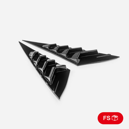 Hyundai 23+ Elantra/Avante OE Type Rear Window Louver (Facelift) (Gloss black)