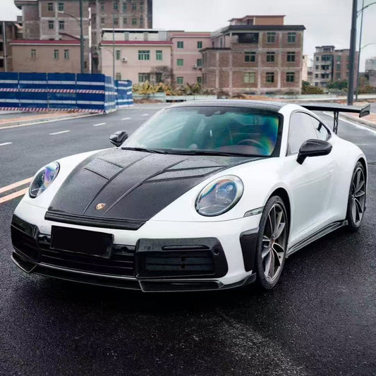 Porsche 911 992 S 4S Turbo S GT3 Type front hood