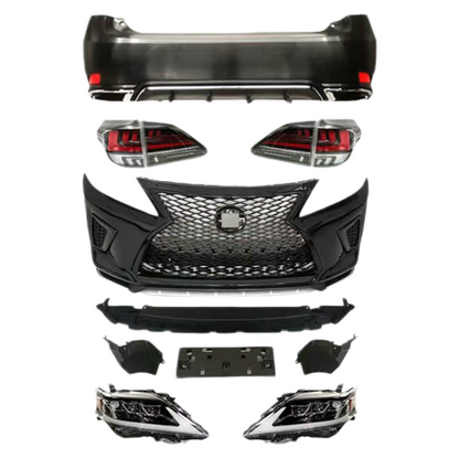 09 Lexus RX to 20 F sport front bumper and headlight