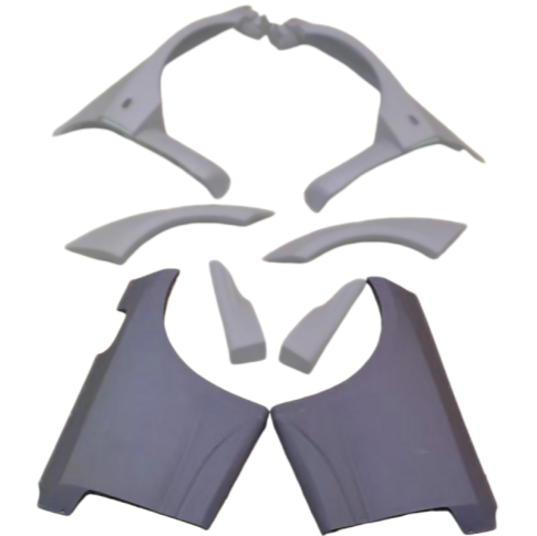 Mitsubishi 07-10 Lancer convert to EVO 5 6 V Type wide body rear fender