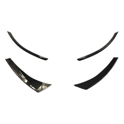 Porsche 911 992 S 4S Turbo S GT3 Type frony bumper canard (4Pcs)