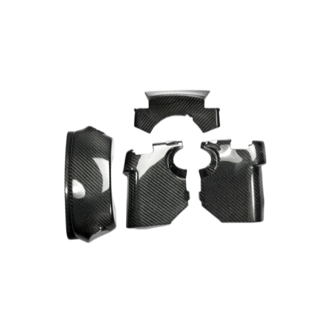 Nissan R35 GTR steering column surround trim set (4 pcs)(LHD)