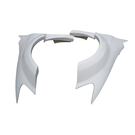 VW Polo 5 6R CTCC Racing Style Wider Front Fender