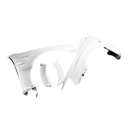 MITSUBISHI EVO 10 VRS Style Wide Ver. Wider Front Fender +35mm (4Pcs)