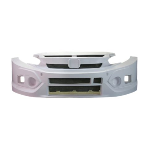 Honda Civic FK7 TCR Type wide body front bumper with fog light cover