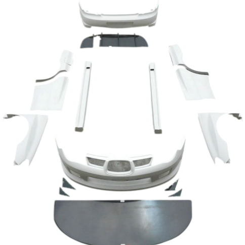 Subaru Impreza 9 Gen GDC AP Style Wide Body Rear panel