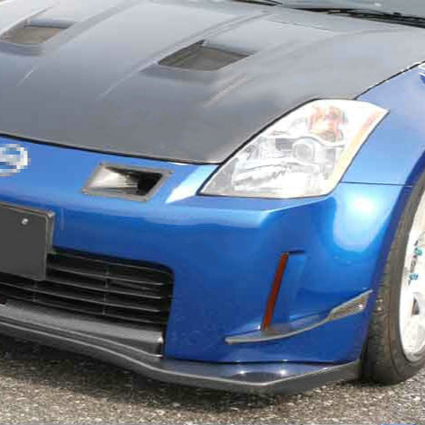 Nissan Z33 350Z VRSA1 Type front bumper canard 2pcs