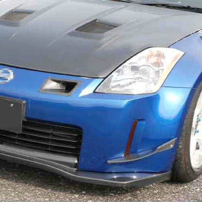 Nissan Z33 350Z VRSA1 Type front bumper canard 2pcs