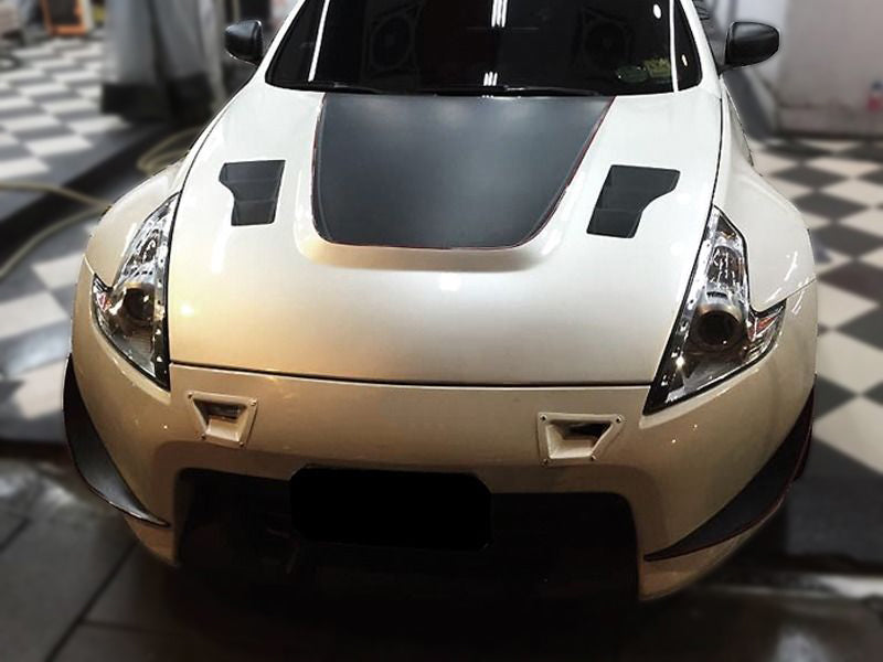 Nissan 370Z Z34 09 onwards Front Bumper duct set