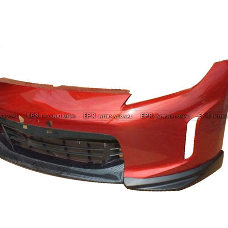 Nissan 12 onwards 370Z Z34 Kouki Late Model JDM front lip 3Pcs (facelift)