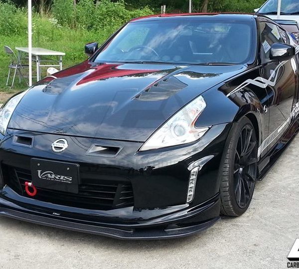 Nissan 12 onwards 370Z Z34 Kouki Late Model VRS Style Style front lip (facelift)