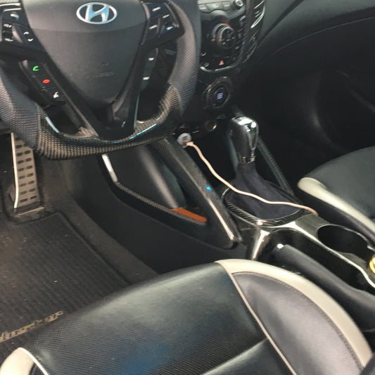Hyundai Veloster 2011-2017 center console handles (Stick on Type)