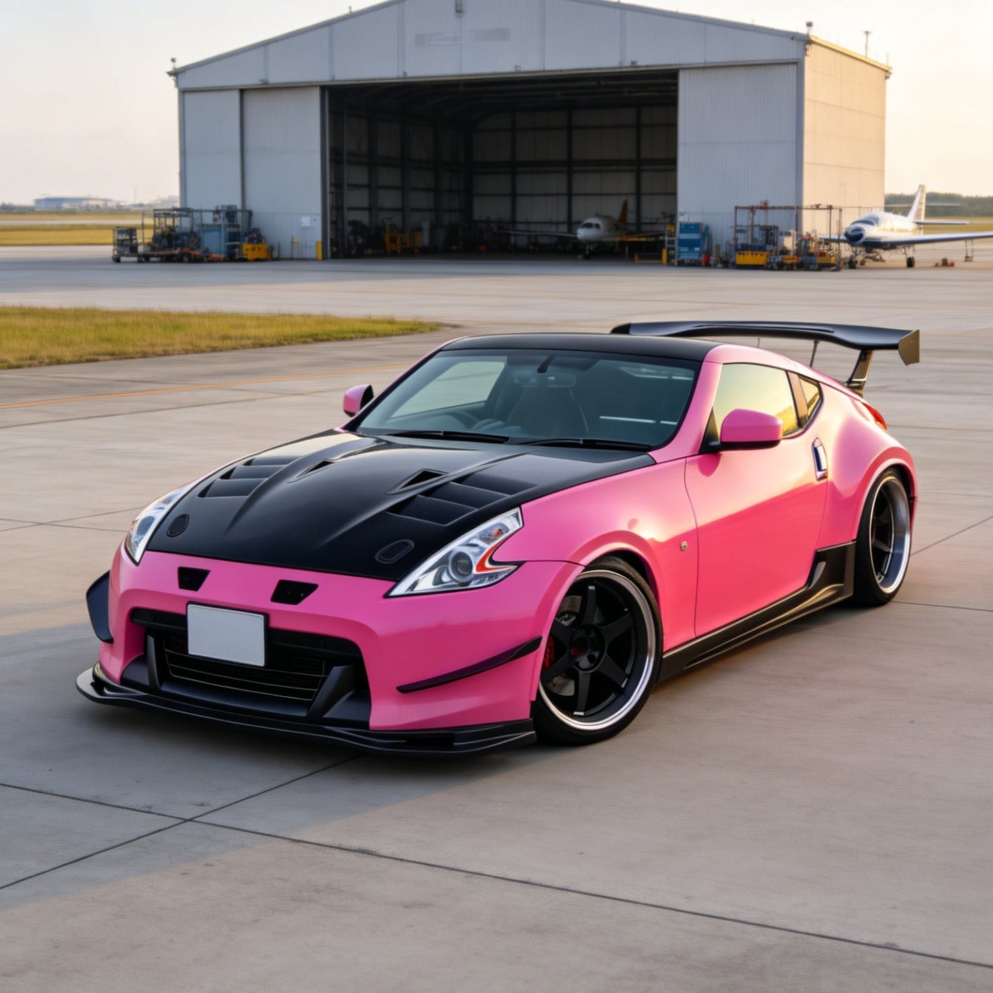 Nissan 09-12 370Z Z34 Zenki Early Model TPS Style front lip