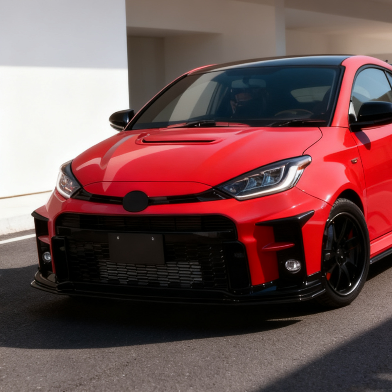 Toyota Yaris GR GXPA16 GRMN type front hood