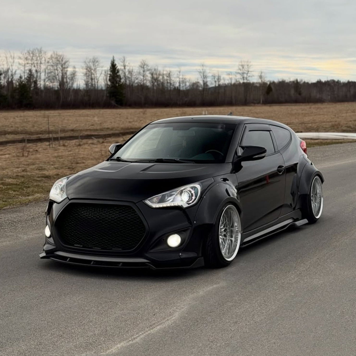 Veloster Sema Style Front & Rear Fender Flares
