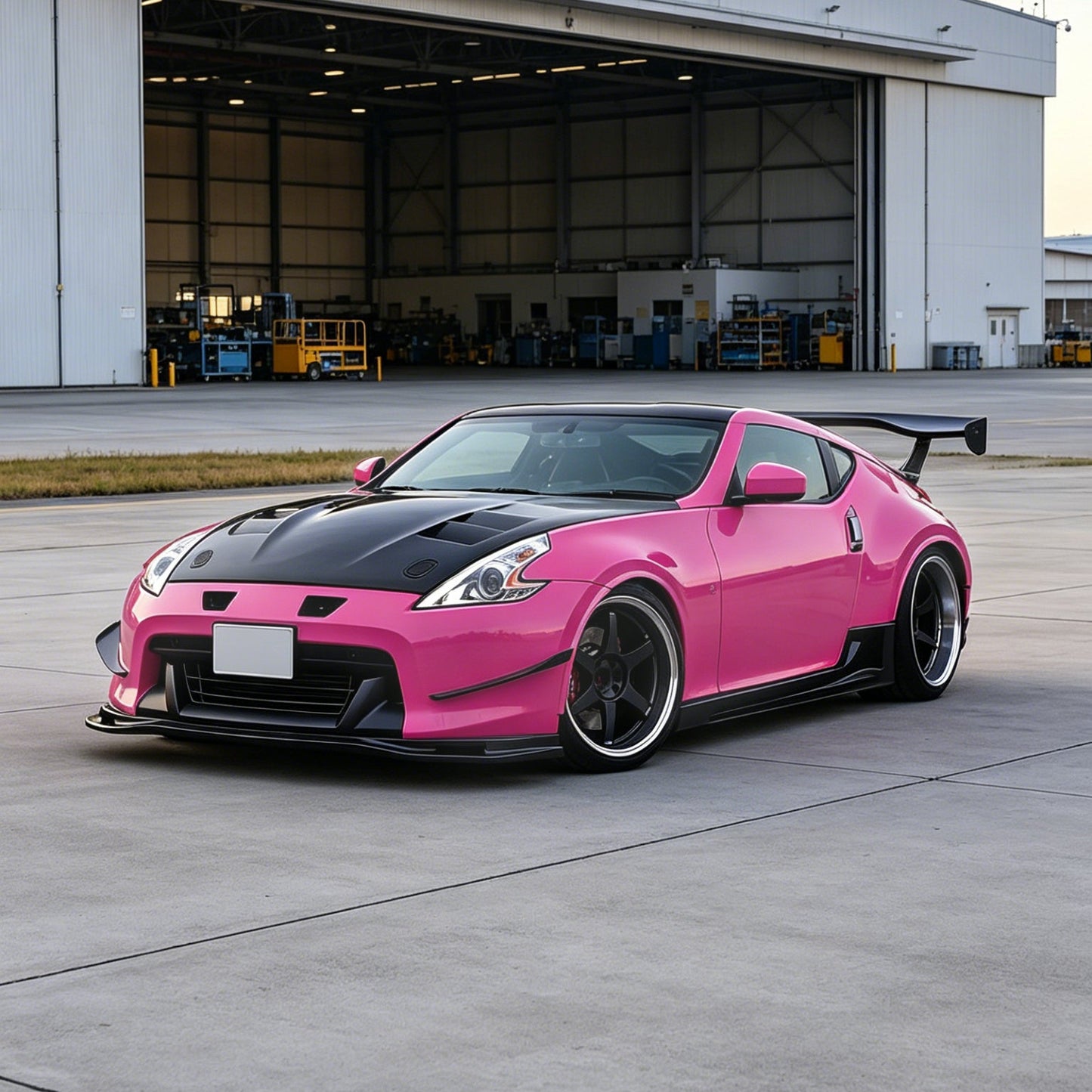 Nissan 09-12 370Z Z34 Zenki Early Model TPS Style front lip