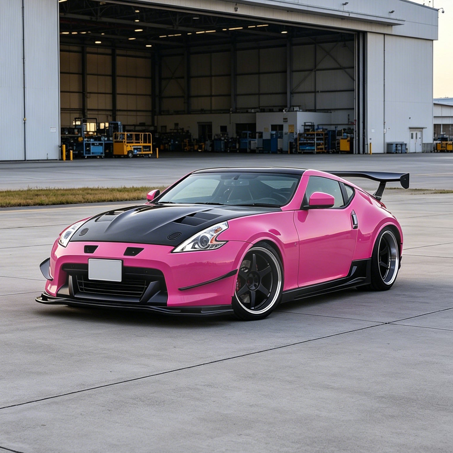 Nissan 09-12 370Z Z34 Zenki Early Model TPS Style front lip