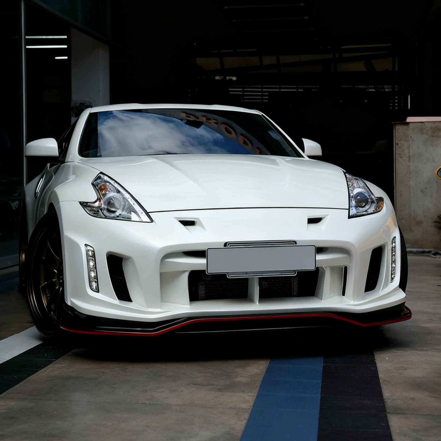 Nissan 09-19 370Z Z34 VRSA2 Style Front Bumper