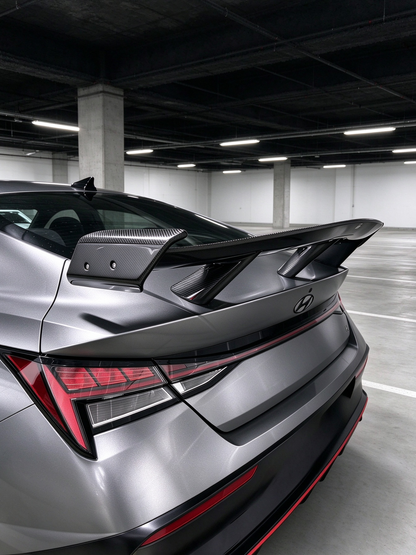 Hyundai 21+ Elantra/Avante (CN7) EPA Type V2 rear spoiler