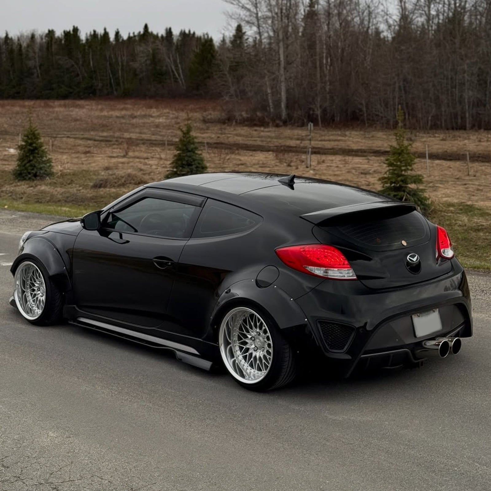 Veloster Sema Style Front & Rear Fender Flares