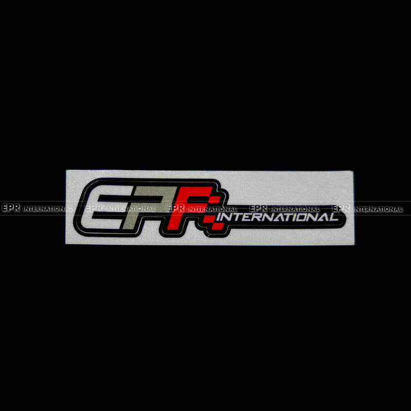 EPR International Limited Edition 12cm Brand Logo Sticker