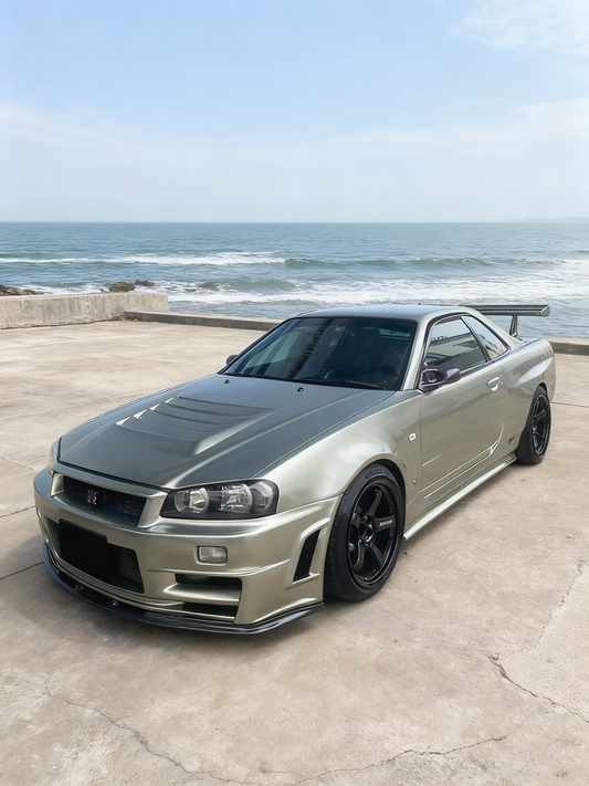 Nissan Skyline BNR34 V-Spec Front Under Cover Diffuser