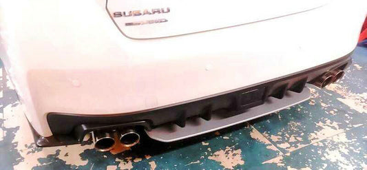 Subaru 14-18 Impreza WRX VAB VAF WRX STI Style Rear Bumper Diffuser (Without Fitting Accessories)