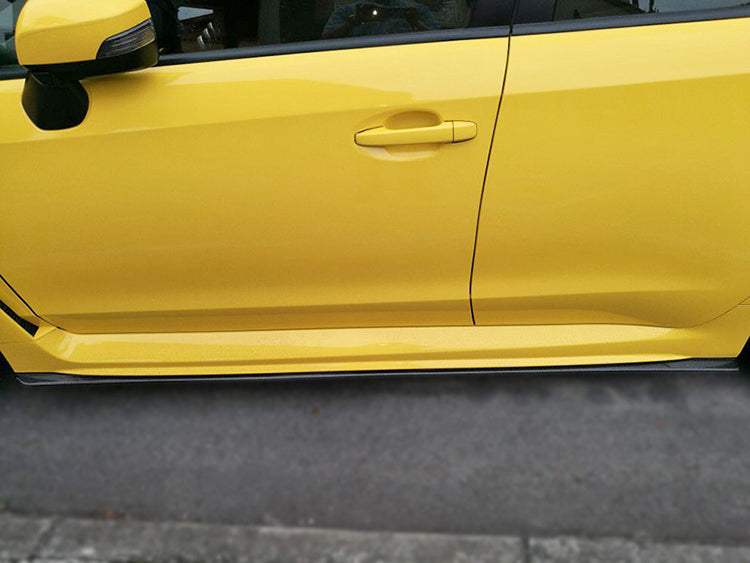 Subaru 14-18 Impreza WRX VAB VAF Bottom Line Side Skirt
