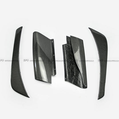 Nissan 03-08 Z33 350z Infiniti G35 Coupe 2D JDM TS Style Rear Diffuser Type 2 8Pcs (with fitting)