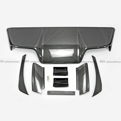 Nissan 03-08 Z33 350z Infiniti G35 Coupe 2D JDM TS Style Rear Diffuser Type 2 8Pcs (with fitting)