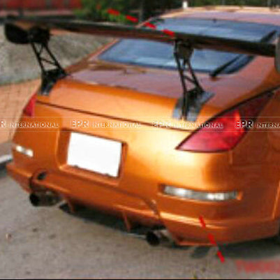 Nissan 03-08 Z33 350z TW Type rear bumper diffuser