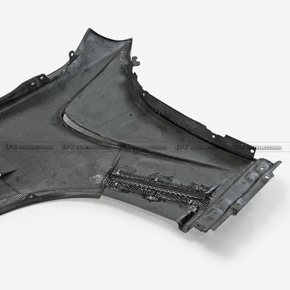 Nissan Z33 350Z EPA style front fender(top vents and below vents opened)