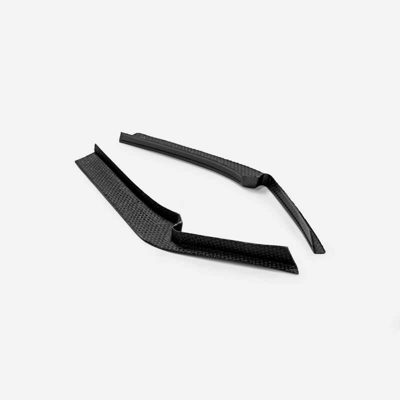Nissan 370Z Z34 EPA N Type front bumper canard (For Nismo front bumper)