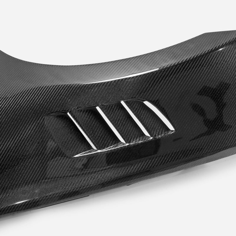 Nissan 370Z Z34 09 onwards EPA Style front fender (top vents and below vents opened)
