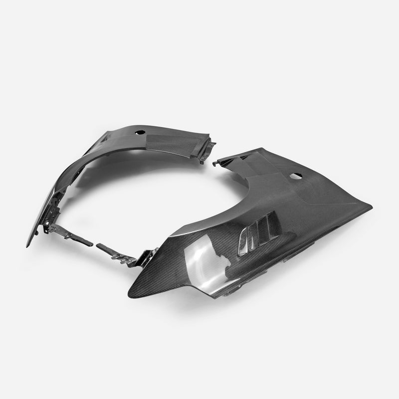 Nissan 370Z Z34 09 onwards EPA Style front fender (top vents and below vents opened)