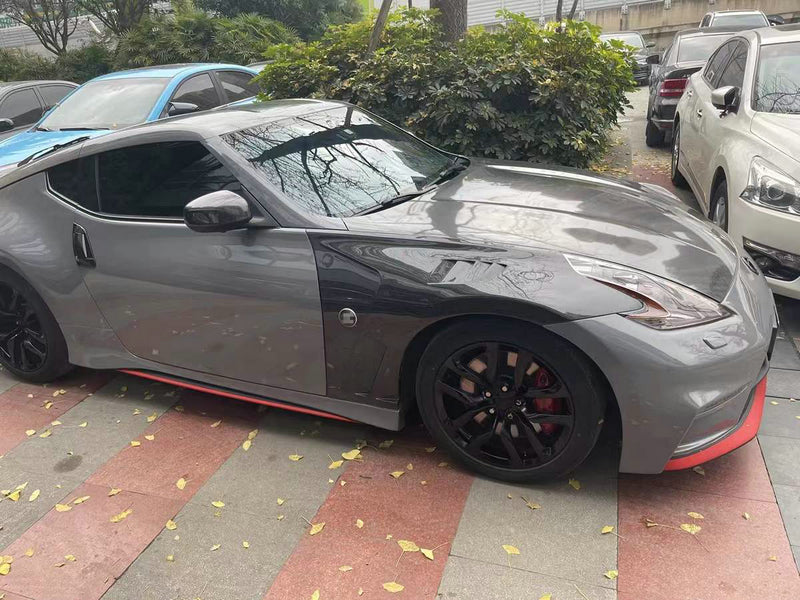 Nissan 370Z Z34 09 onwards EPA Style front fender (top vents and below vents opened)