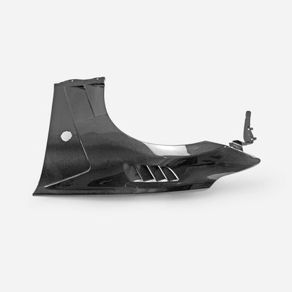 Nissan 370Z Z34 09 onwards EPA Style front fender (top vents and below vents opened)