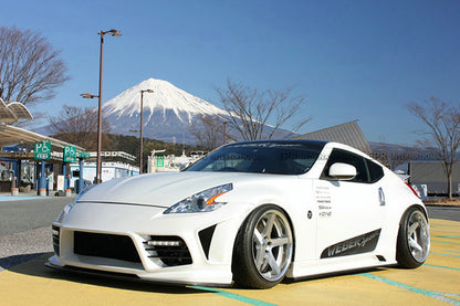 Nissan 09 onwards 370Z Z34 WBS Style Front Splitter
