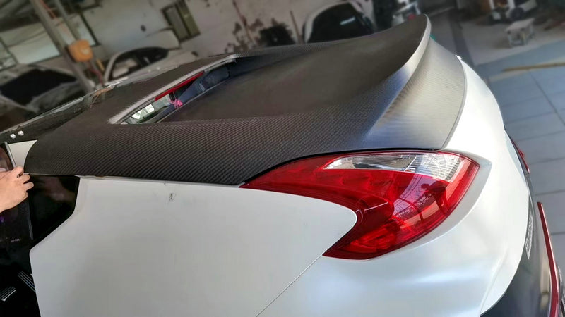 Nissan 09 onwards 370Z Z34 V Type rear trunk (Inc purspec window)