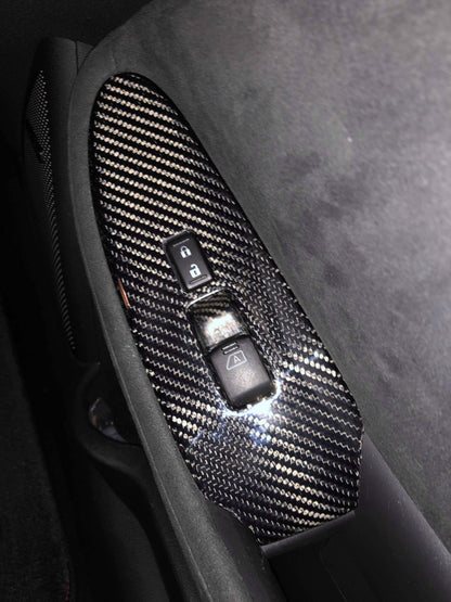Nissan 370Z Z34 09 onwards Window switch cover (Stick on) LHD Only